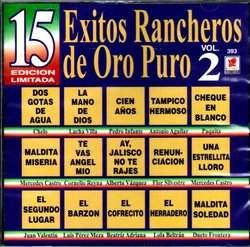 15 Exitos Rancheros De Oro Puro Vol.2