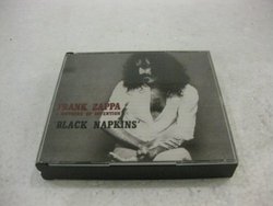 Frank Zappa & Mothers Of Invention Black Napkins