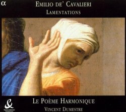 Emilio de' Cavalieri: Lamentations
