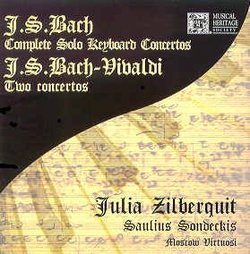 J.S. Bach Complete Solo Keyboard Concertos / Bach-Vivaldi 2 Concertos