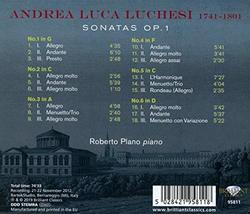 Luchesi: Sonatas, Op.1
