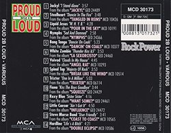 Proud 2 B Loud (1992) [Audio CD] Jackyl; Steelheart; Bango Tango; Little Ceas...