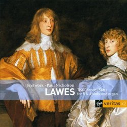 Lawes: The Consort Setts for 5 & 6 viols and organ