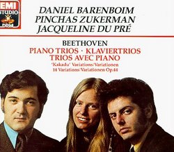 Daniel Barenboim, Pinchas Zukerman & Jacqueline du Pré - Beethoven: Piano Trios