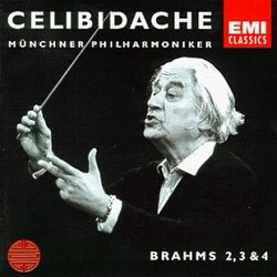 CELIBIDACHE / Münchner Philharmoniker - Brahms: Symphonies Nos. 2, 3 & 4
