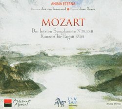 Mozart: Die letzen Symphonien Nos. 39, 40, 41