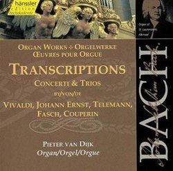 Bach: Organ works - Transcriptions of Concerti & Trios (Edition Bachakademie Vol 95) /van Dijk