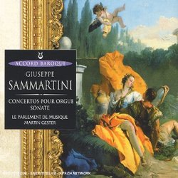 Sammartini-Concertos Pour Orgue-Gester Martin