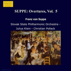 SUPPE: Overtures, Vol.  5