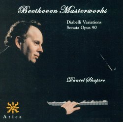 Beethoven Masterworks: Diabelli Variations; Sonata Op. 90