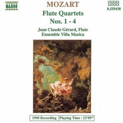 Mozart: Flute Quartets, Nos. 1-4