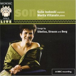 Songs by Sibelius, Strauss, Berg