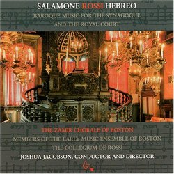 Salamone Rossi: Early Baroque Music