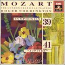 Mozart: Symphonies Nos 39 & 41 'Jupiter' /The London Classical Players * Norrington