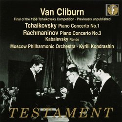 Tchaikovsky: Piano Concerto No. 1; Rachmaninov: Piano Concerto No. 3; Kabalevsky: Rondo