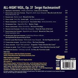 Rachmaninoff: All-Night Vigil, Op. 37