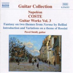 Napoléon Coste: Guitar Works, Vol. 3