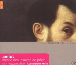 Amiot: Messe des Jésuites de Pékin