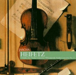 Heifetz Plays Tchaikovsky & Wieniawski Violin Concertos
