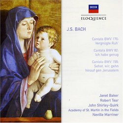 J.S. Bach: Cantata BWV 170; Cantata BWV 82; Cantata BWV 159 [Australia]