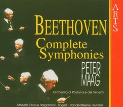 Beethoven: The Nine Symphonies / Maag, Padua and Veneto Orch