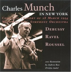 Charles Munch in New York