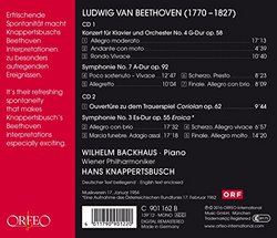 Beethoven: Piano Concerto No. 4 & Symphonies Nos. 3 & 7