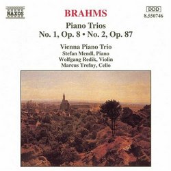 Brahms: Piano Trio No.1, No.2 Op.8 & Op. 87