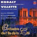 Kodaly: Duo for Violin and Cello op. 7/Villette: Trio Preludes for Strings