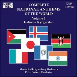 Complete National Anthems of the World - Volume 3: Gabon - Kyrgyzstan [Marco Polo]