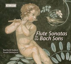 Flute Sonatas by the Bach Sons