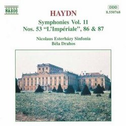 Haydn Symphonies, Vol. 11: 53, 86 & 87