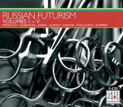 Russian Futurism Volumes 1-5 [Box Set]