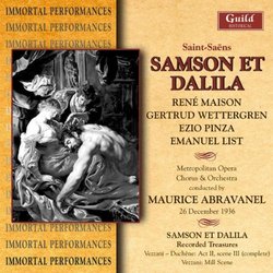 Saint-Saens: Samson & Dalila (Complete) [United Kingdom]