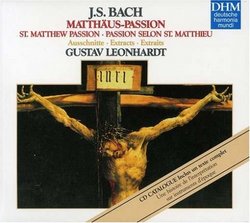 Bach: Matthäus-Passion [Extracts] [Germany]