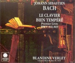 Bach: Le Clavier Bien TempÃ©rÃ©, Premier Livre