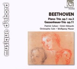 Beethoven: Piano Trio No. 1; Gassenhauer-Trio