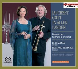 Jauchzet Gott In Allen Landen - Cantatas for Soprano and Trumpet [SACD]