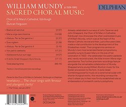 Mundy: Sacred Choral Music