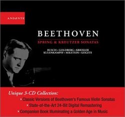 Ludwig Van Beethoven: "Spring" and "Kreutzer" Violin Sonatas