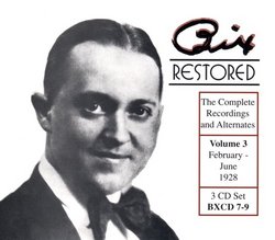 Bix Restored Volume 3: 1928