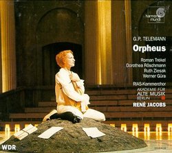 Telemann - Orpheus / Trekel, Röschmann, Ziesak, Güra, Poulenard, Köhler, Kiehr, Jacobs