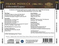 Frank Merrick: A Recorded Legacy