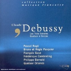 Sonates-Quatuor-Pascal Roge-Quatuor Orland/Var