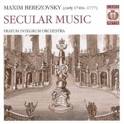 Berezovsky: Secular Music- World Premiere Recordings