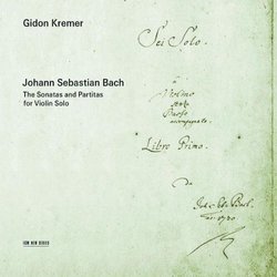 J.S. Bach: The Sonatas and Partitas for Violin Solo