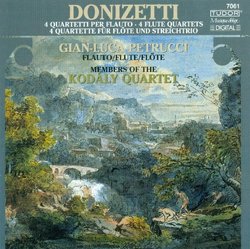 Gaetano Donizetti: 4 Flute Quartets