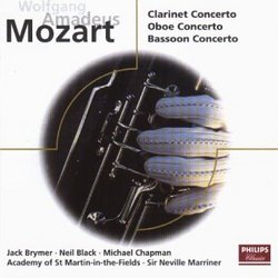 Mozart: Clarinet Concerto, Oboe Concerto & Bassoon Concerto