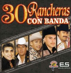 30 Rancheras Con Banda