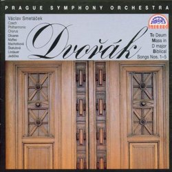 Dvorák: Mass, Te Deum, Biblical Songs / Smetácek, Czech PO